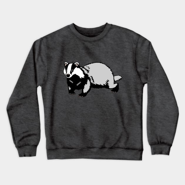 Badger Crewneck Sweatshirt by KayBee Gift Shop